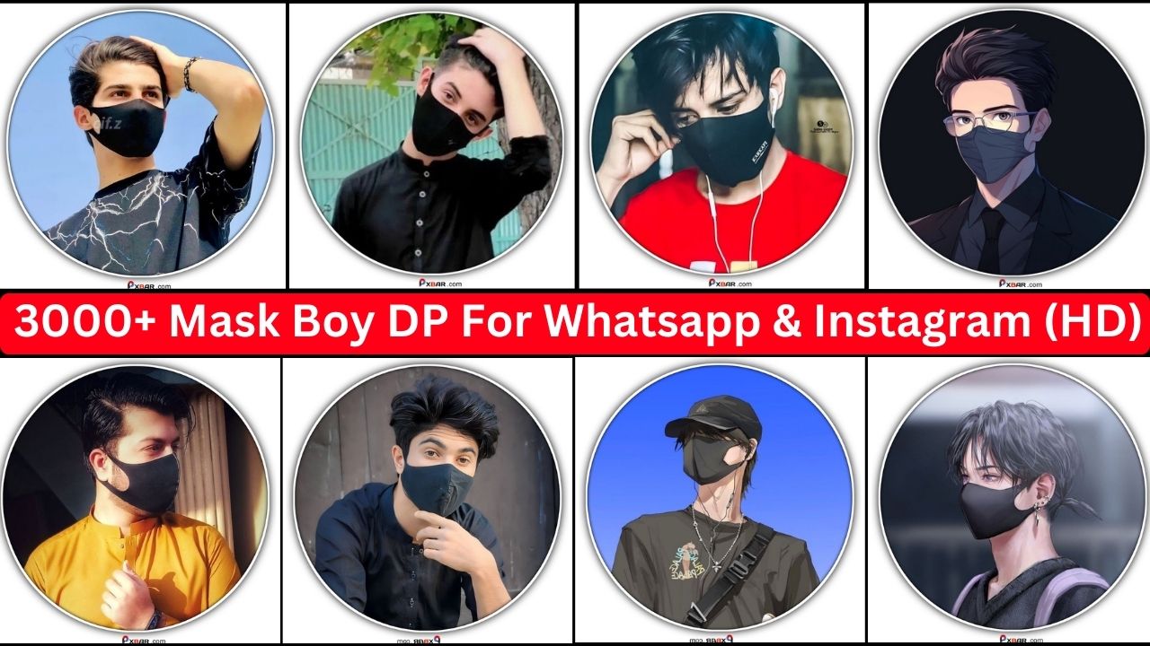 300+ Mask Boy Dp For Whatsapp & Instagram (hd)
