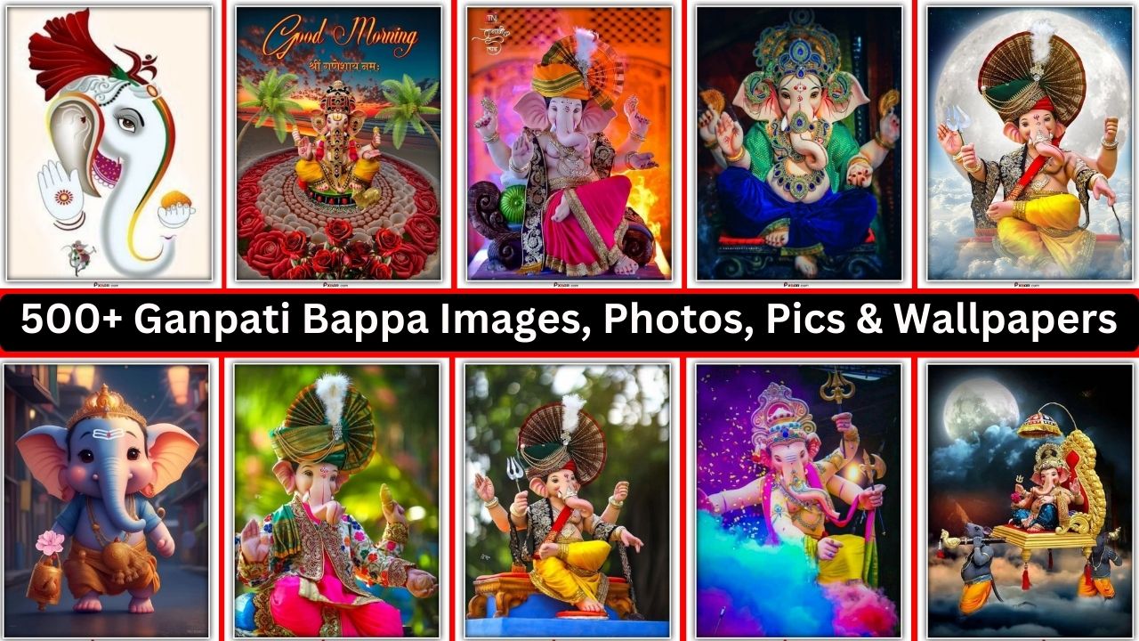 500+ Ganpati Bappa Images, Photos, Pics & Wallpapers