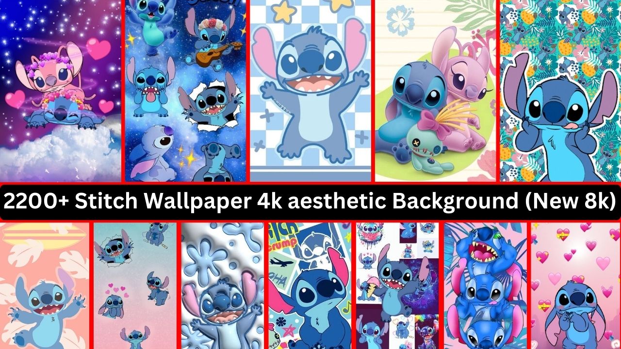 2200+ Stitch Wallpaper 4k Aesthetic Background (new 8k)