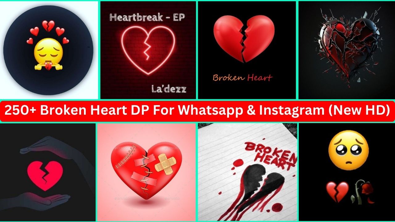 250+ Broken Heart Dp For Whatsapp & Instagram (new Hd)