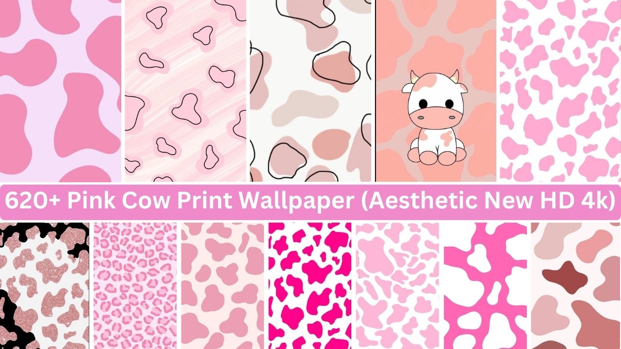 620+ Pink Cow Print Wallpaper (aesthetic New Hd 4k)