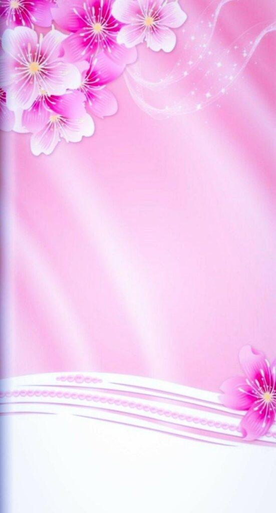 Aesthetic Pink Flower Wallpaper