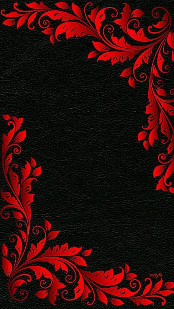 Background Design Red And Black