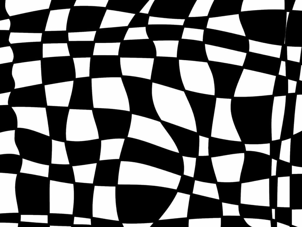 Black And White Checkerboard Wallpaper (2)
