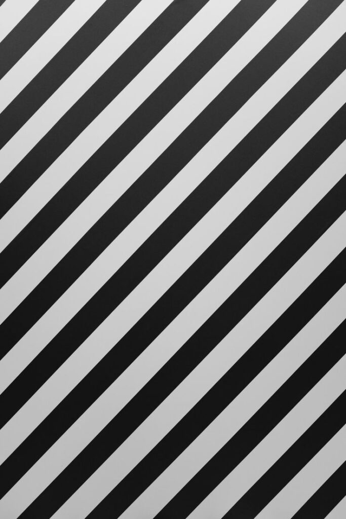 Black And White Horizontal Stripes Background