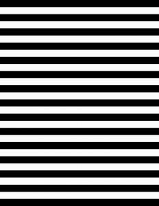 Black And White Stripes Horizontal