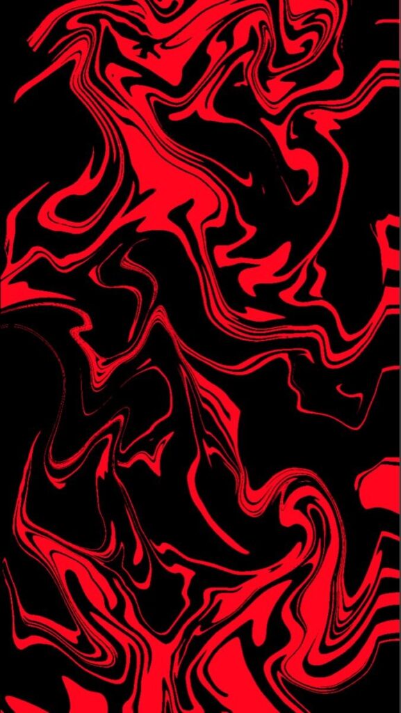 Iphone Black And Red Wallpaper