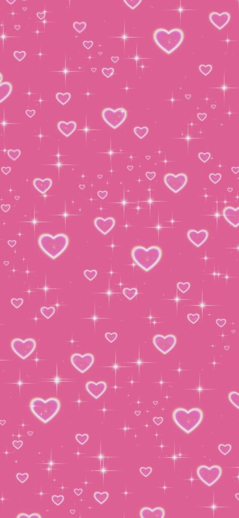 Light Pink Heart Wallpaper