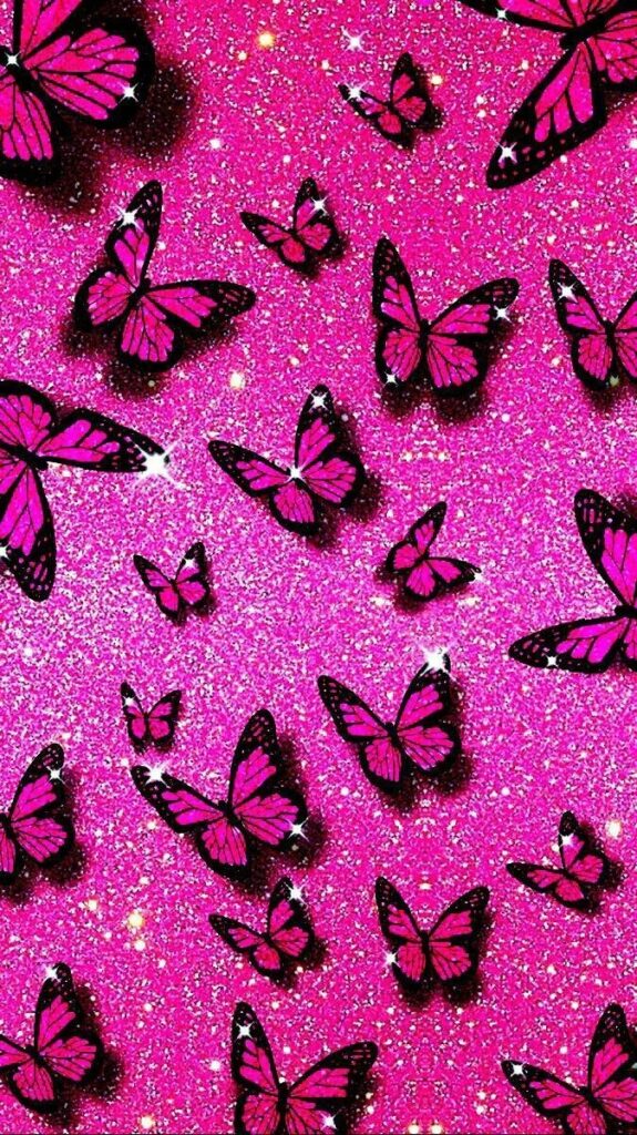 Pink Butterfly Wallpaper Hd