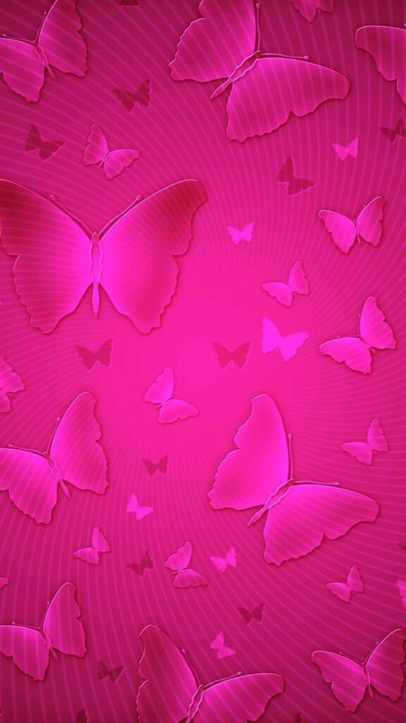 Pink Butterfly Wallpaper Laptop