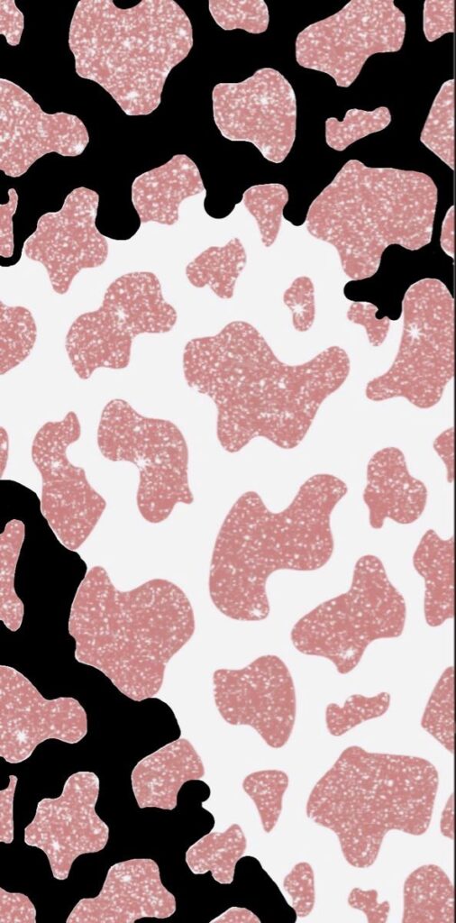 Pink Cow Print Wallpaper For Free Download
