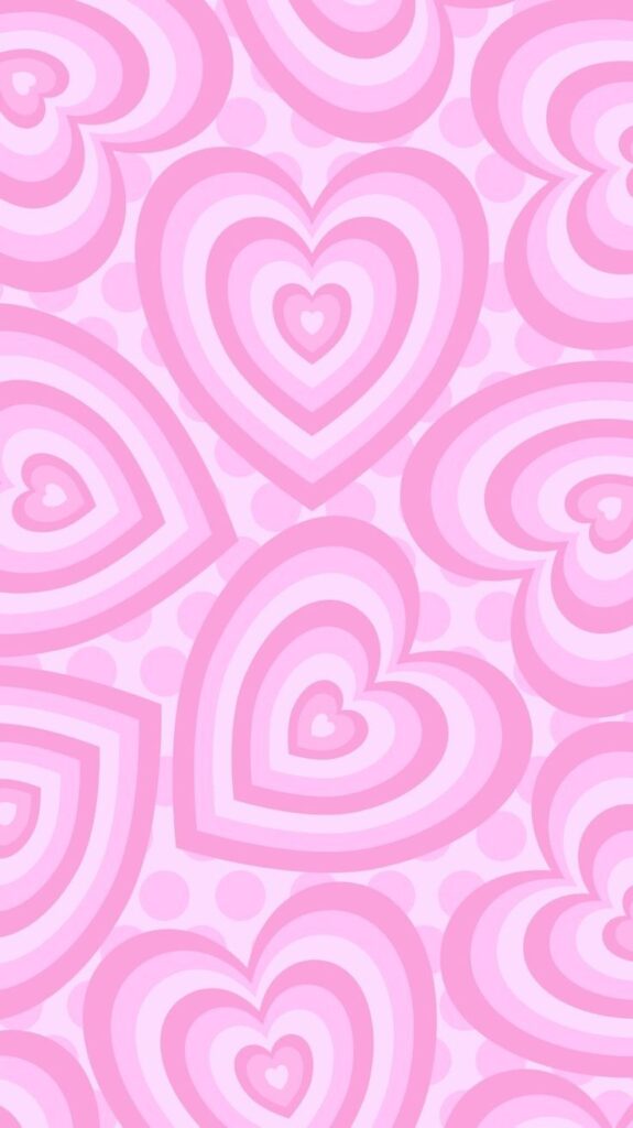 Pink Preppy Smiley Face Wallpaper