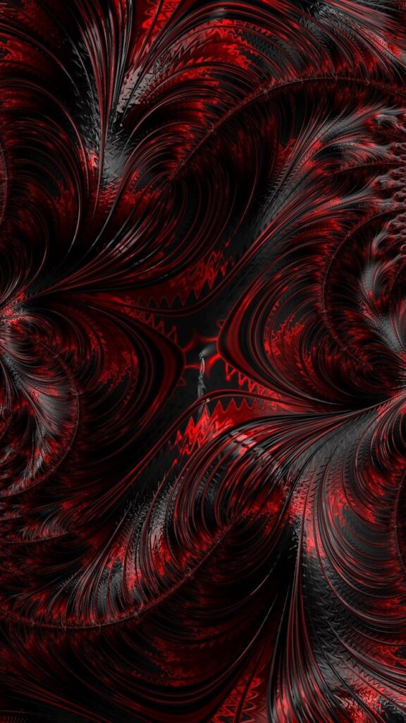 Red And Black Smoke Background