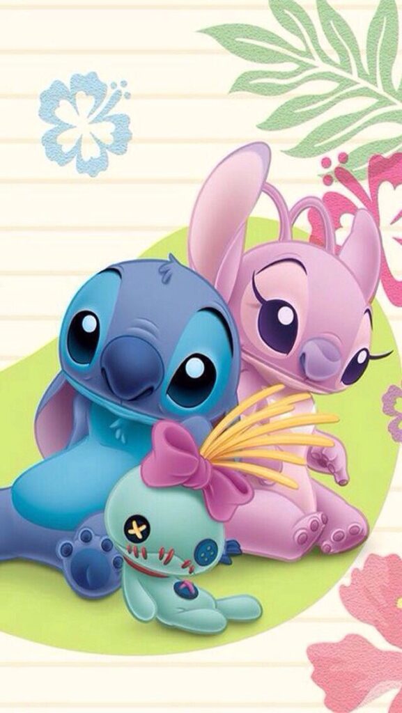 Stitch And Angel Aesthetic Wallpaper