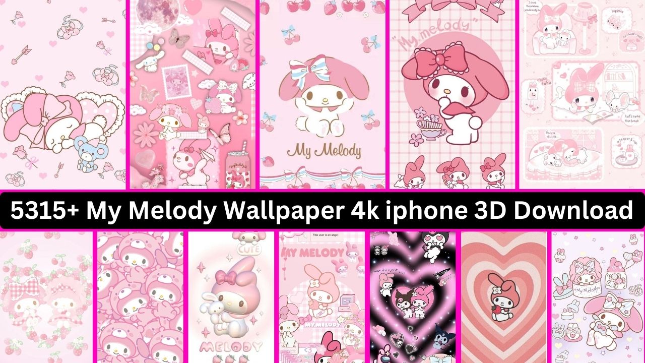 My Melody Wallpaper 4k Iphone 3d Download