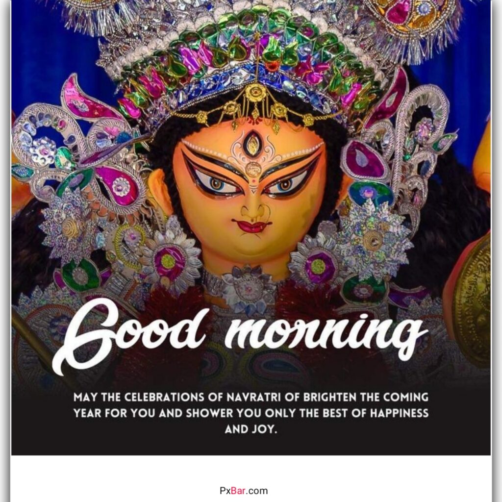 Good Morning Durga Image