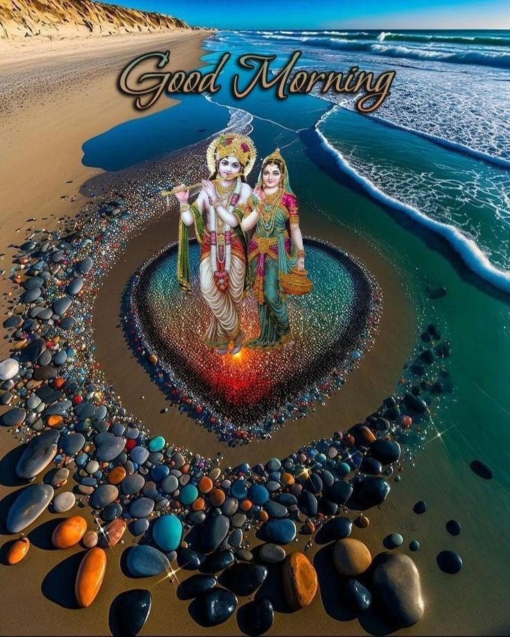 Good Morning Radha Krishna Image Download