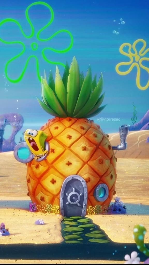 High Resolution Spongebob Background