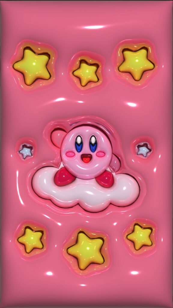 Kirby Background Phone