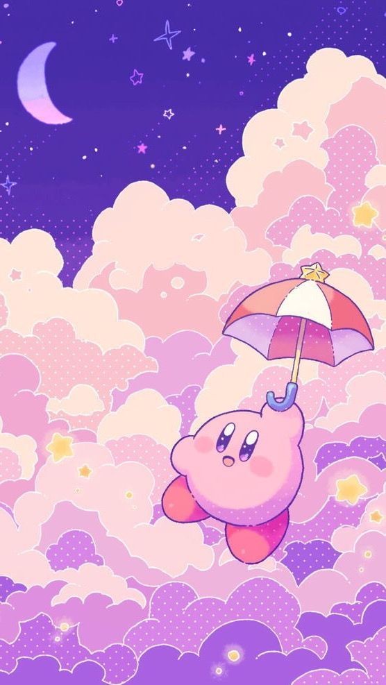 Kirby Christmas Wallpaper