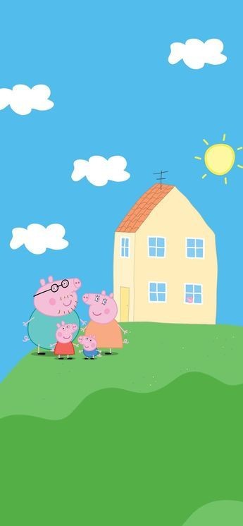 Peppa Pig Family Wallpaper