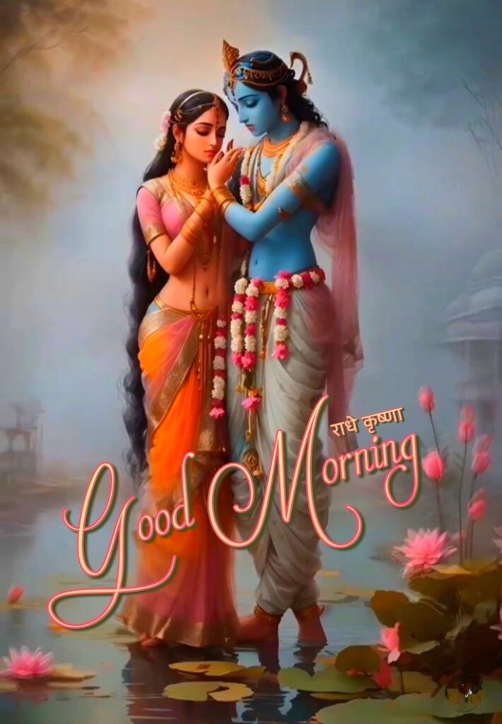 Radha Krishna Good Morning Gif Images