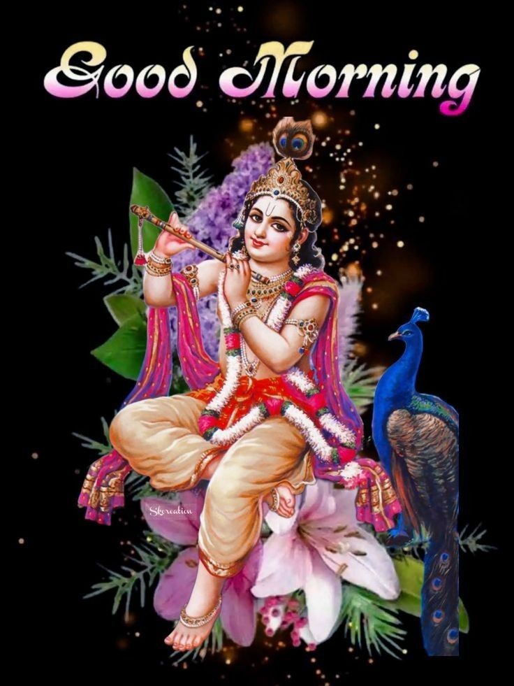 Radha Krishna Good Morning Images With God Krishna