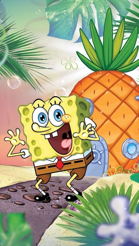 Spongebob Transparent Background