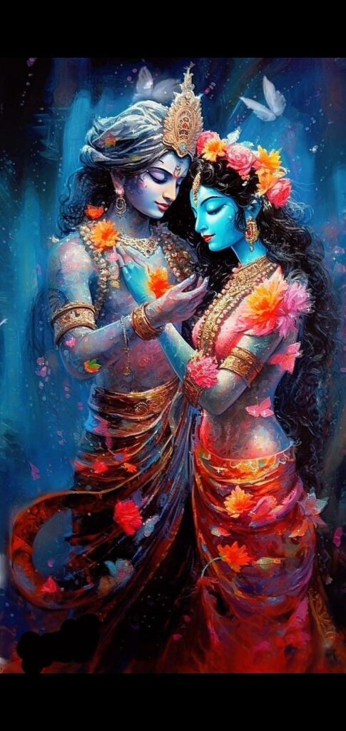 Very Romantic Images Of Radha Krishna