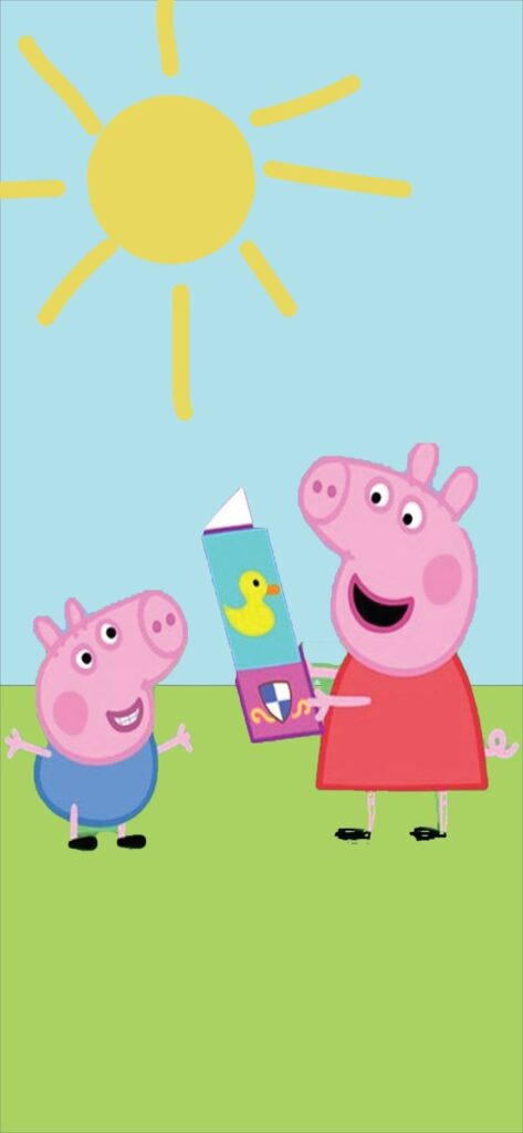 Wallpaper Of Peppa Pig's House