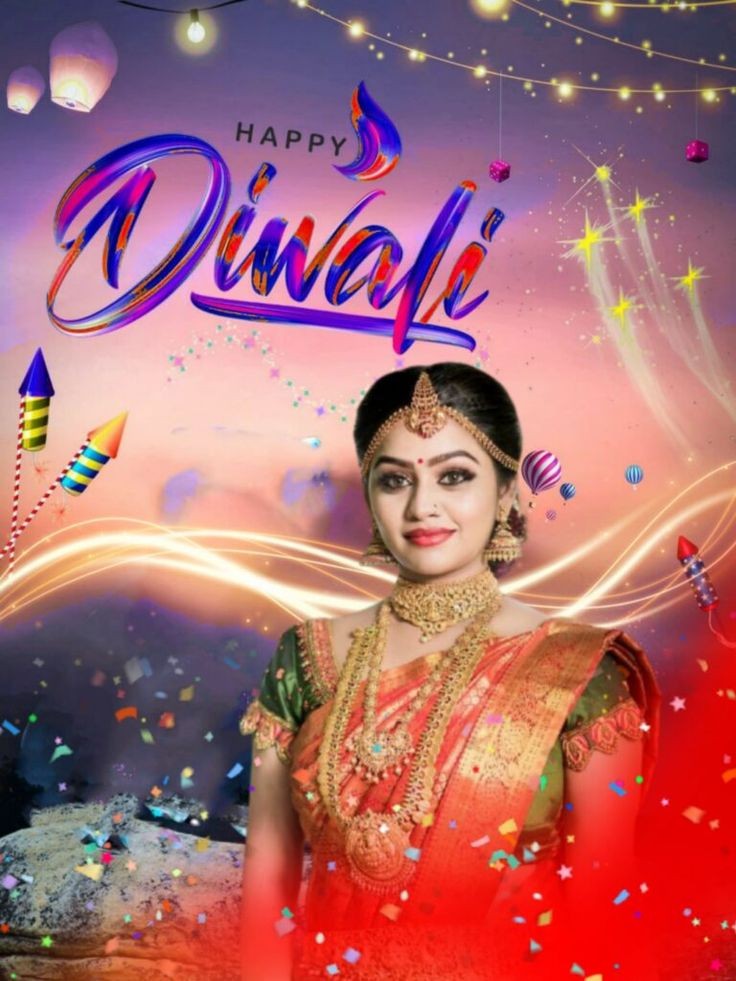 Diwali Girl Editing Background,diwali Editing Background