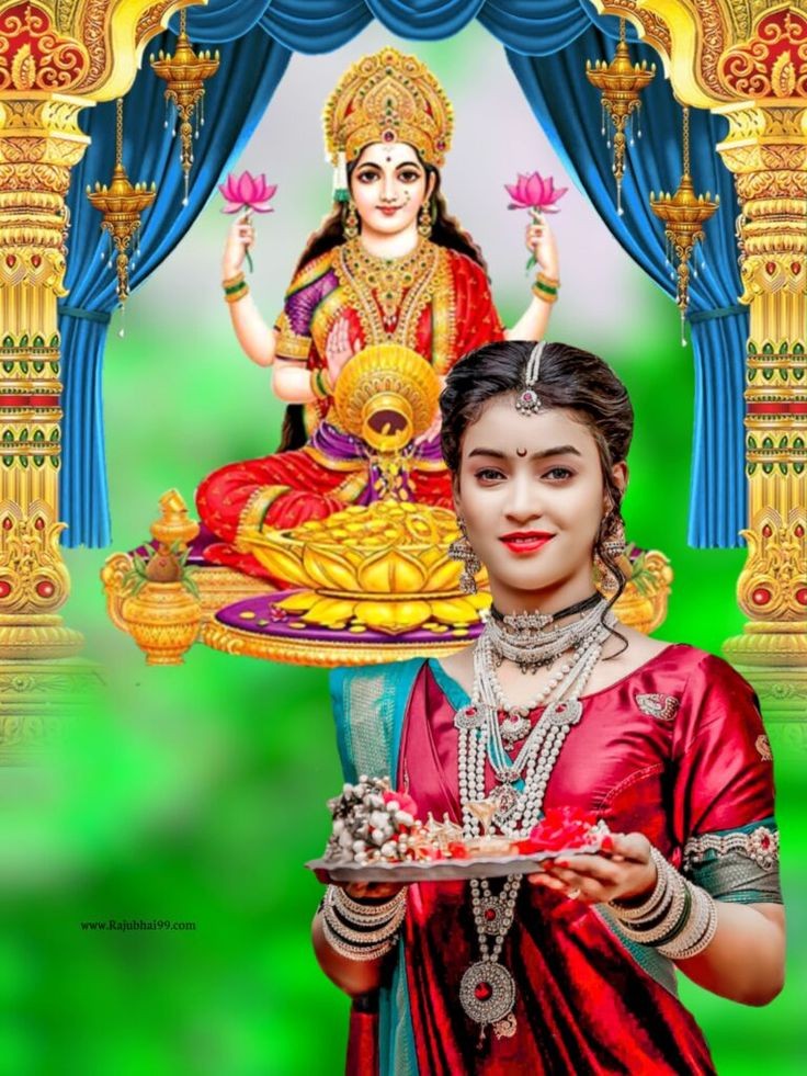 Diwali Cb Background With Girl (7)
