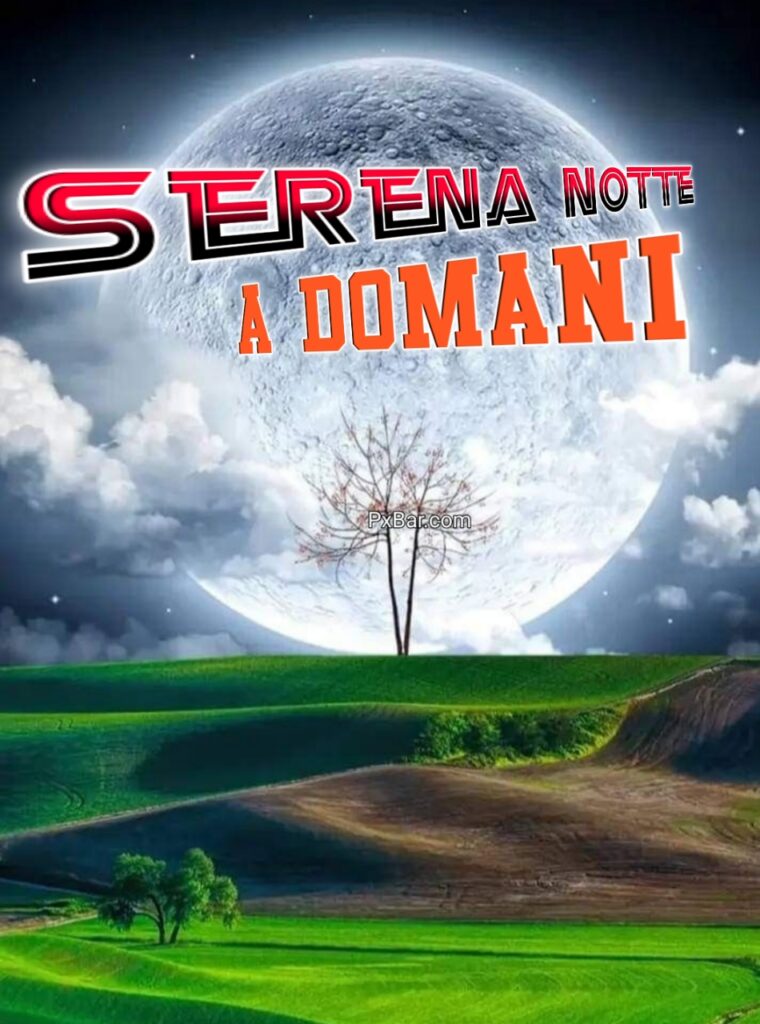 Domani Serena Notte A Tutti