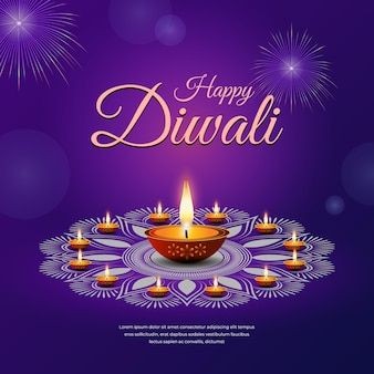 Happy Diwali Frame Photo