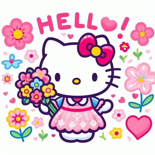 Hello Kitty Gif Wallpaper