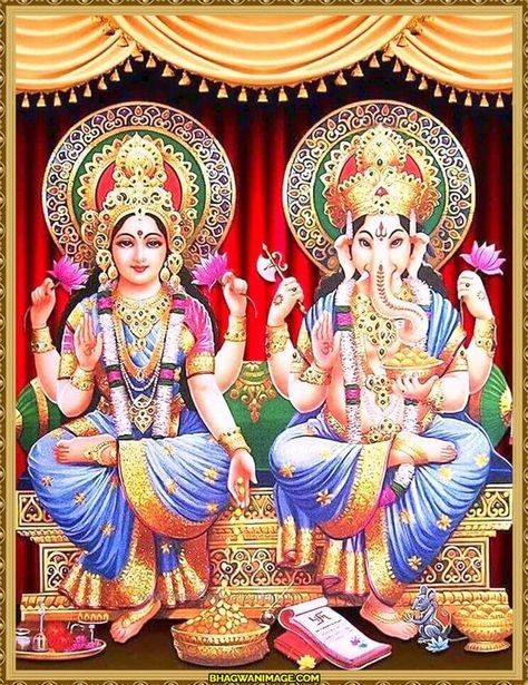 Laxmi And Ganesh Photo