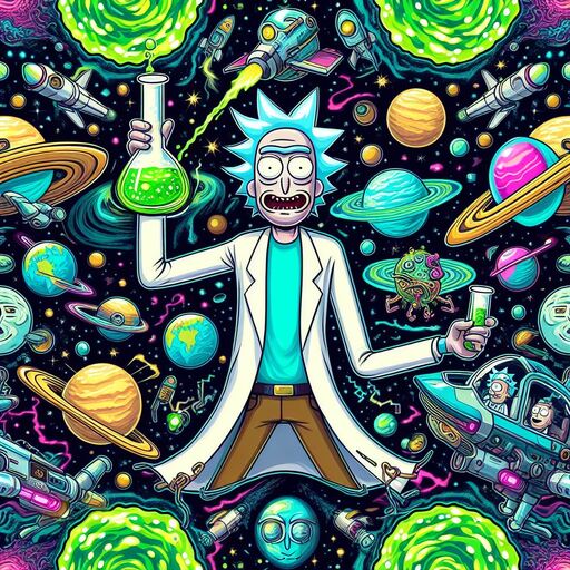 Rick And Morty Wall Paper
