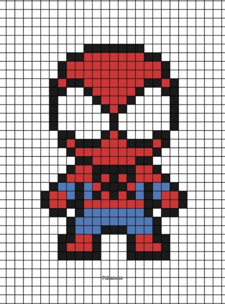 Spiderman Pixelado