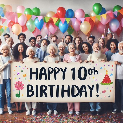 Clipart Happy 100th Birthday