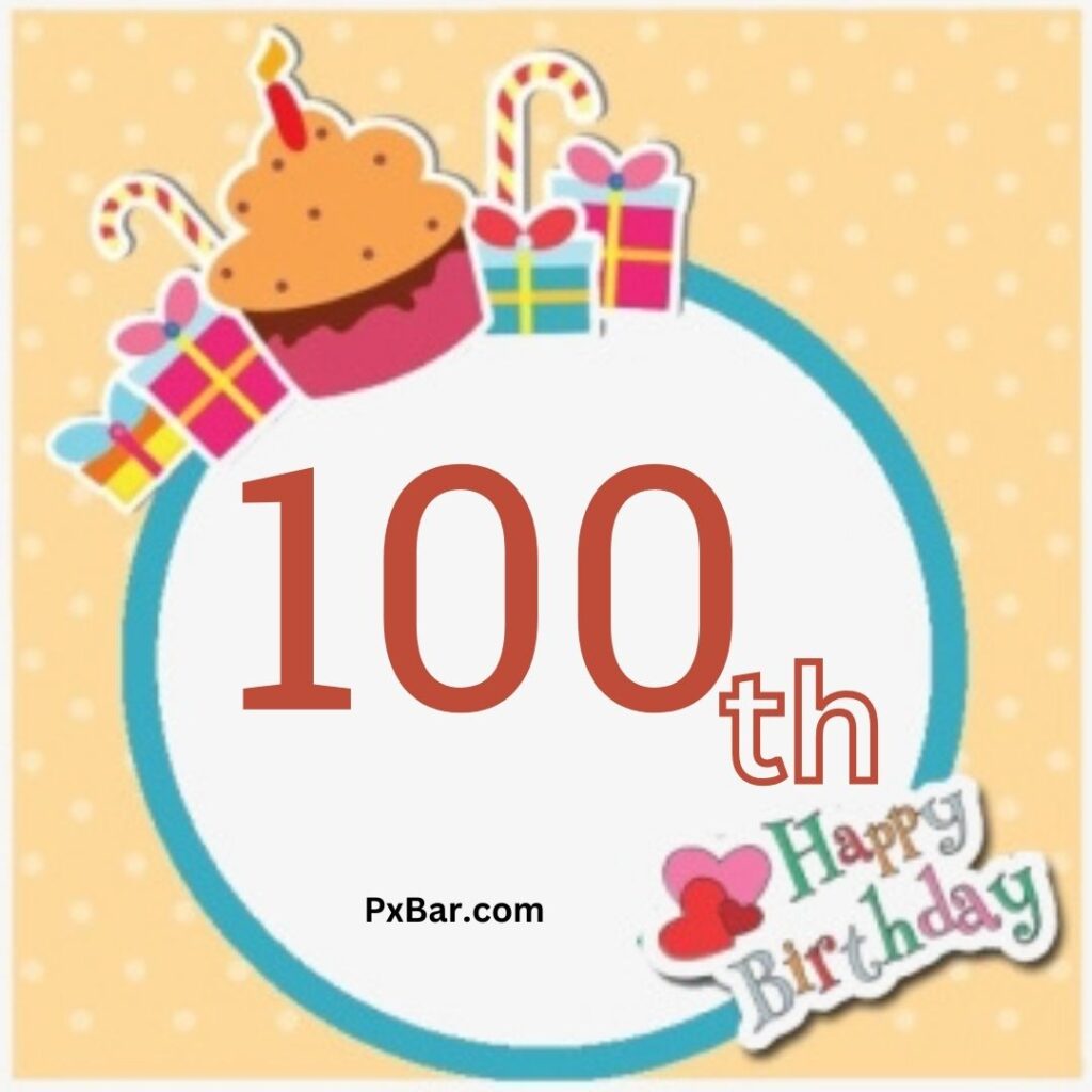 Happy 100th Birthday Clip Art