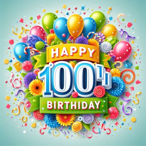 Happy 100th Birthday Images