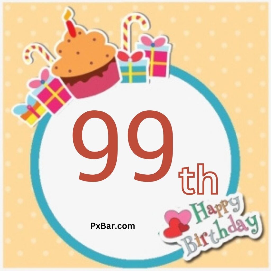 Happy 99th Birthday Cake