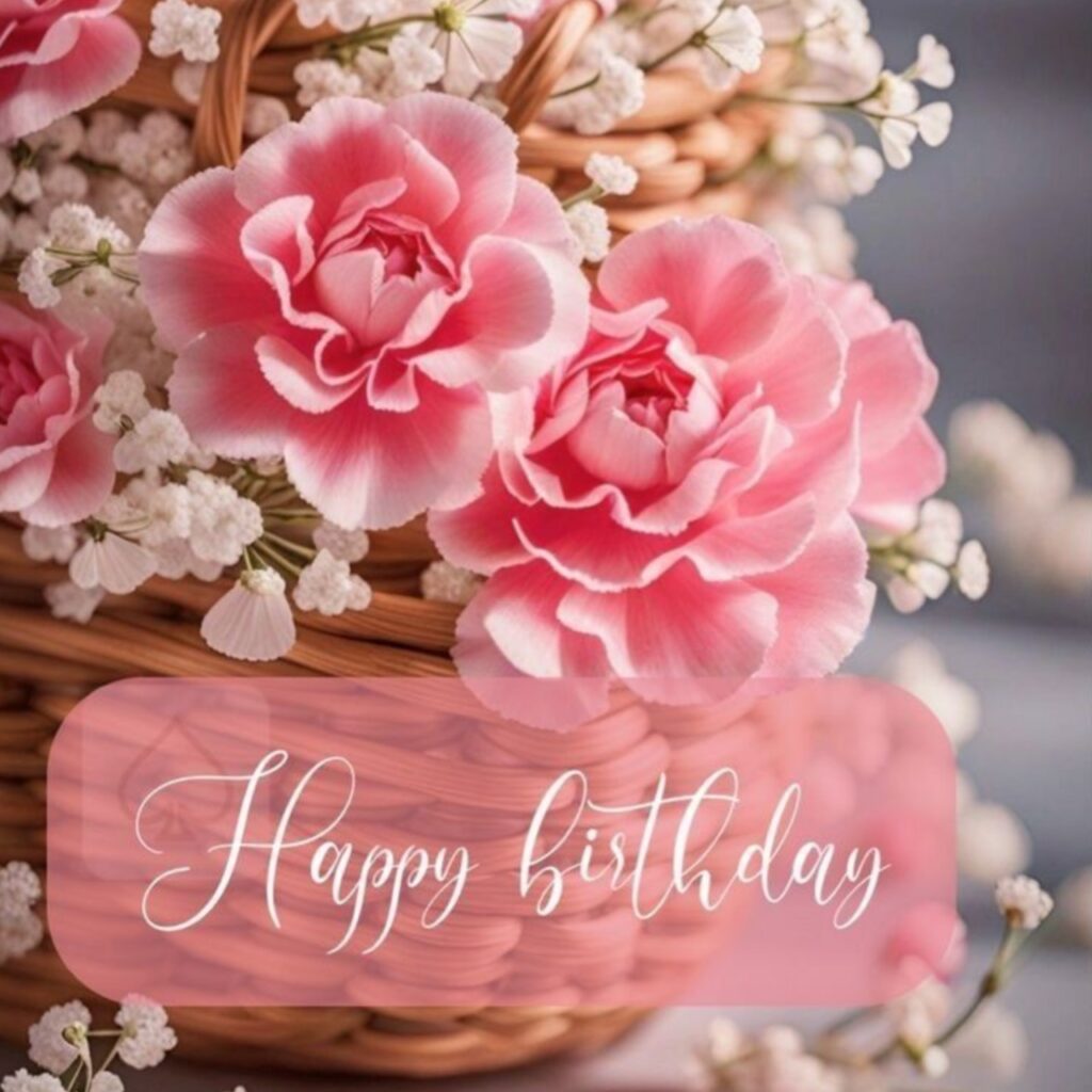Happy Birthday Cake Flowers Images