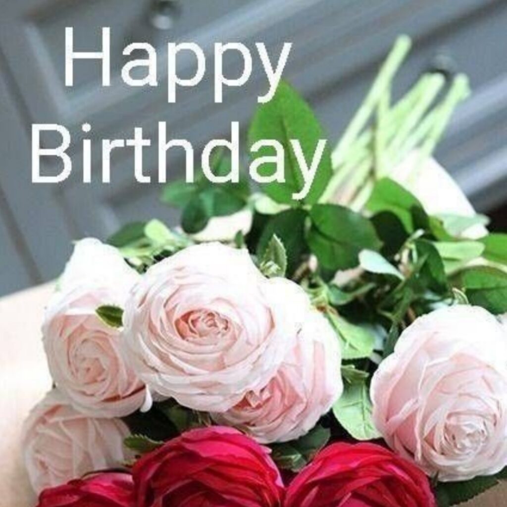 Happy Birthday Wishes With Flowers Images