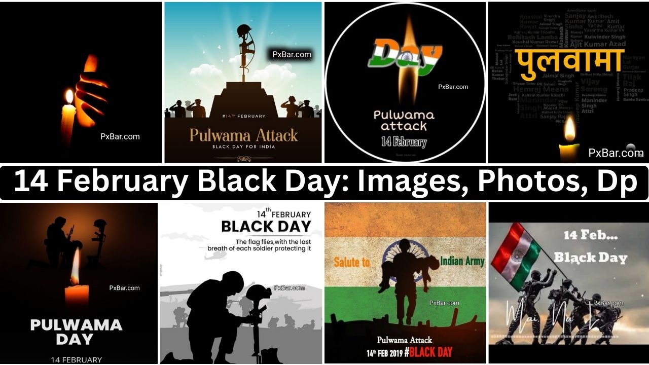 14 February Black Day Images, Photos, Dp For Whatsapp