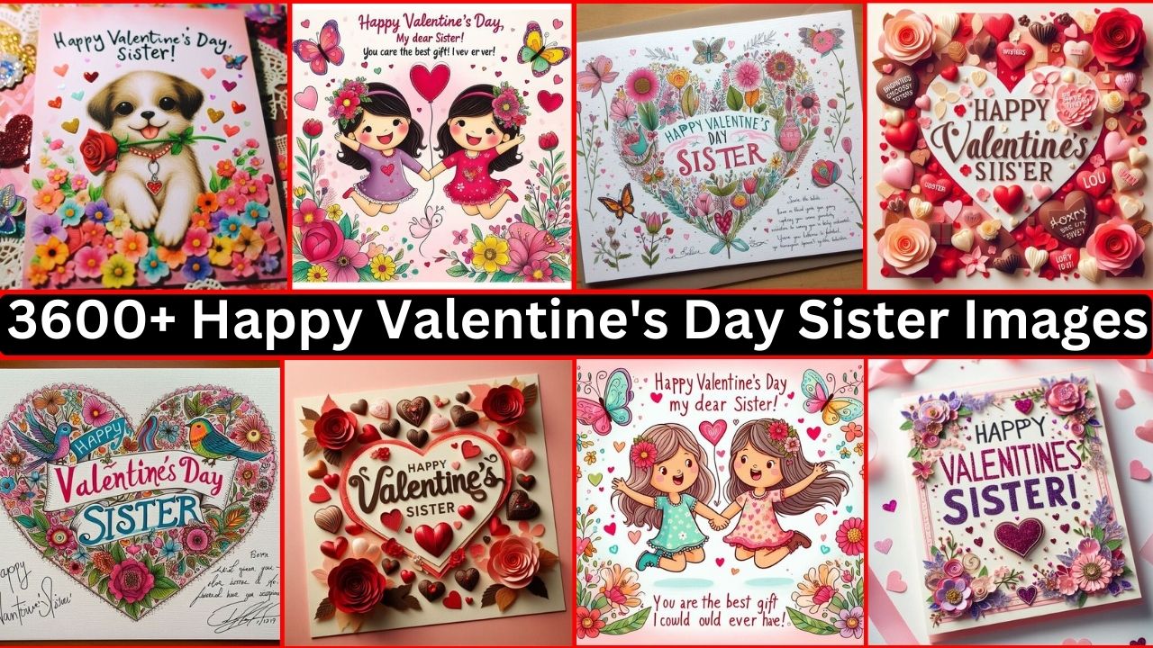 3600+ Happy Valentine's Day Sister Images, Pictures, Pics