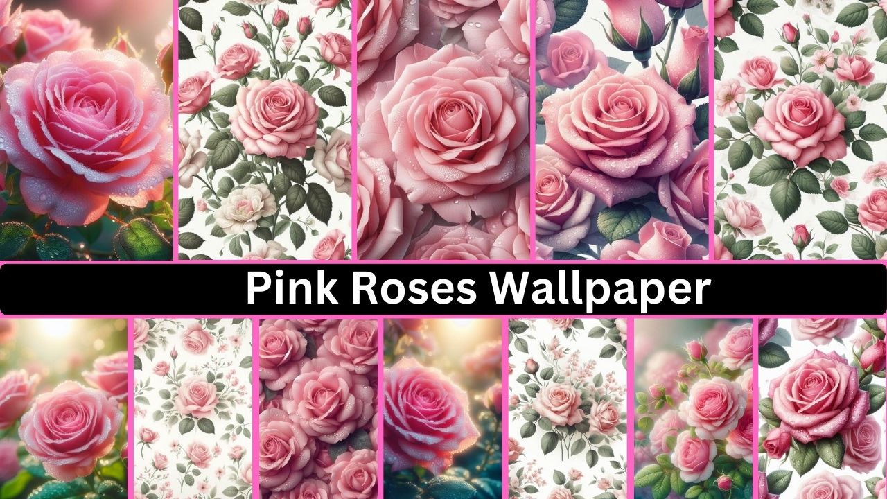 Pink Roses Wallpaper 4k