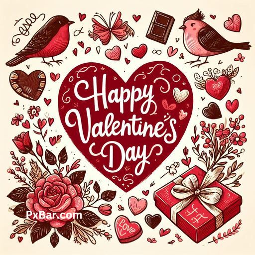 Happy Valentine's Day For Friends