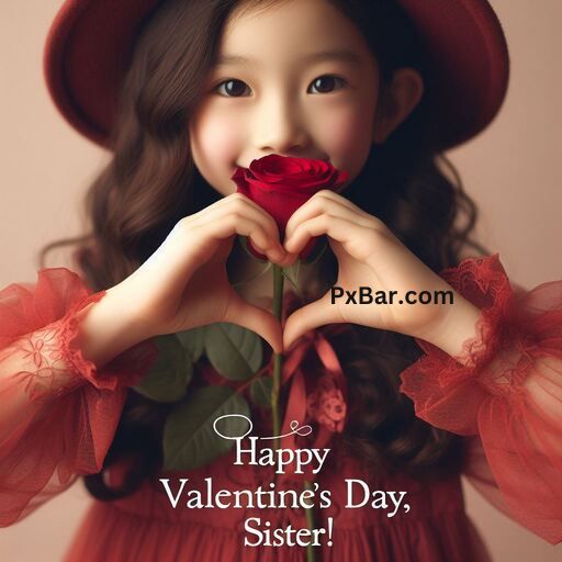 Happy Valentine's Day Images For Sister