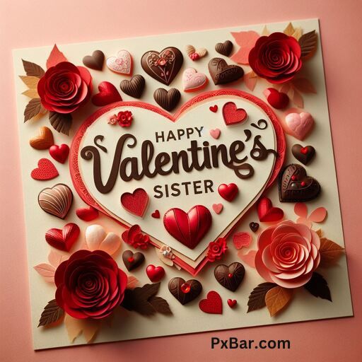 Happy Valentine's Day Sister Images